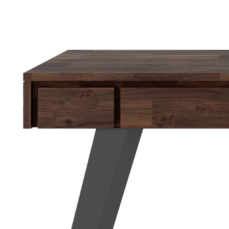 54 inch Wide Solid Acacia Wood Desk A4396