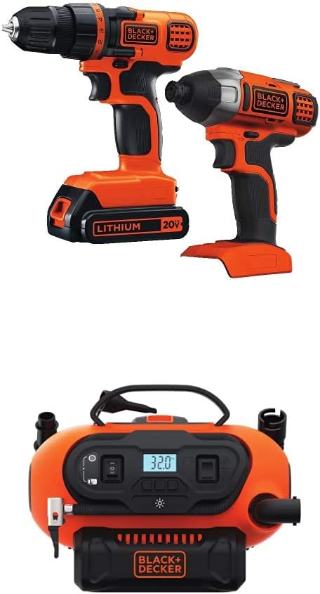 Cordless Drill/Driver + Impact Driver Combo Kit F86844