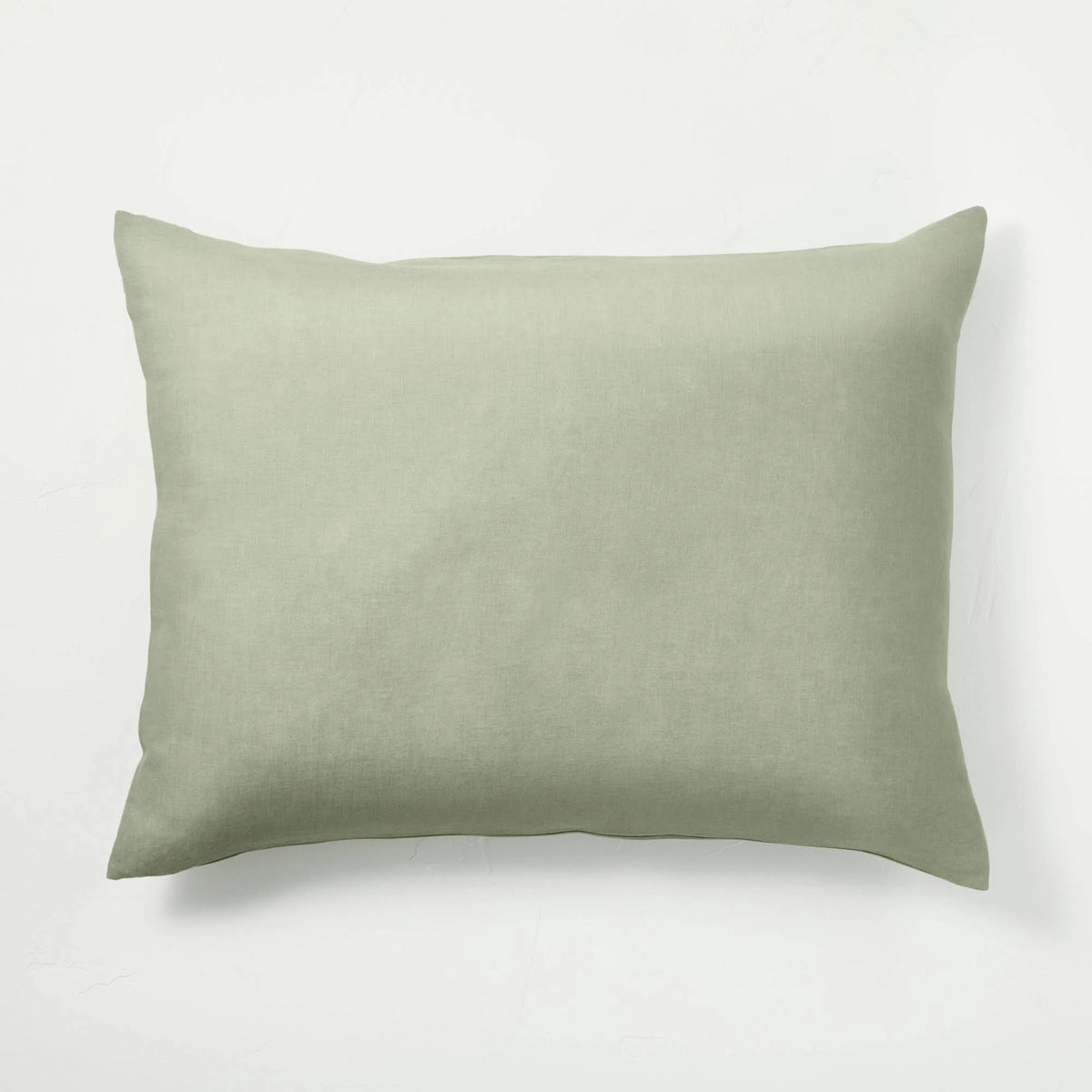 Sage Green Linen Duvet and Sham Set P612361