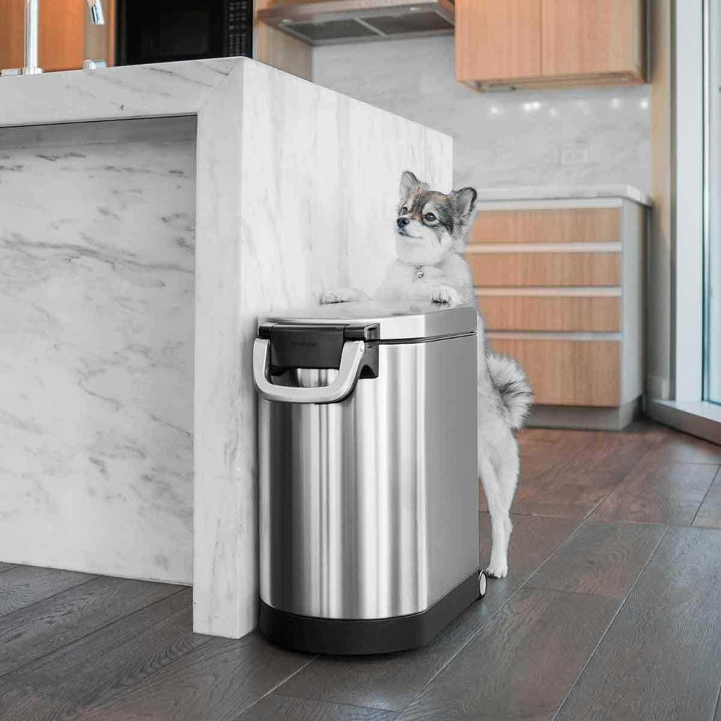 White Steel Pet Food Can P90205