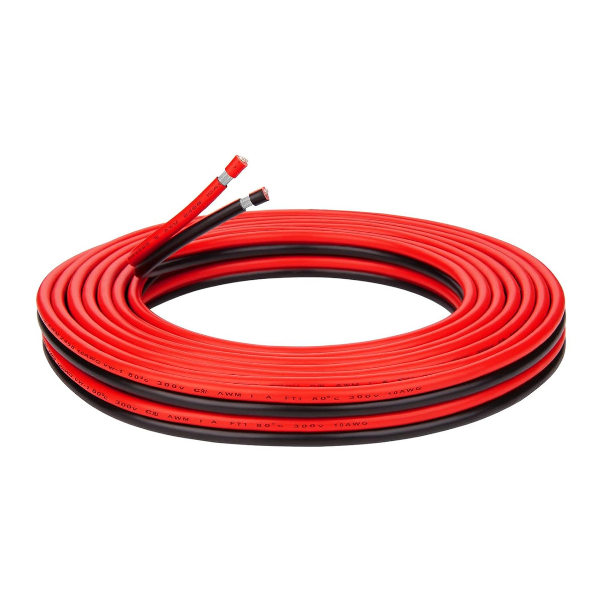10 Gauge Tinned Copper Low Voltage Electrical Wire 100 FT W90042