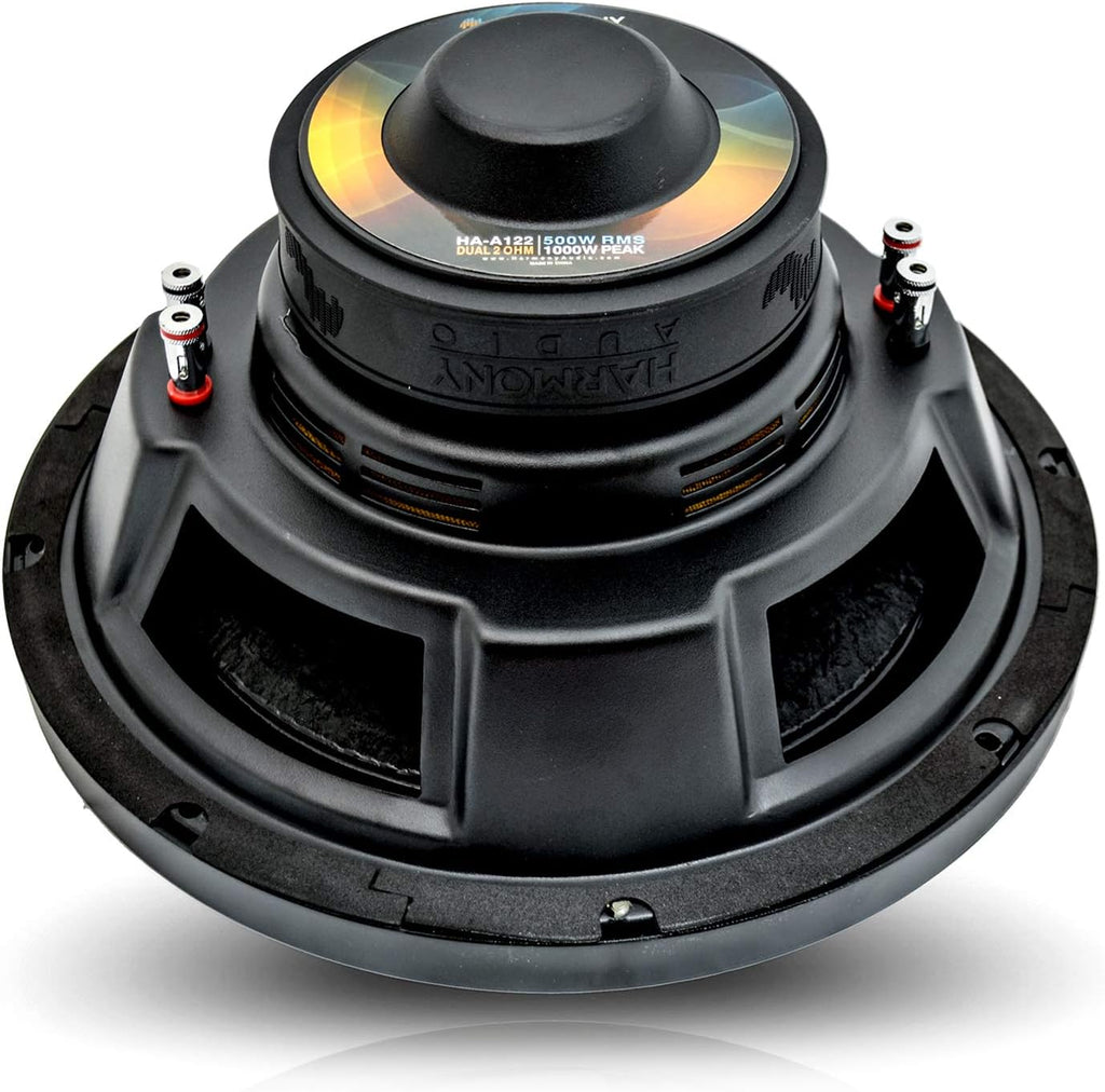 12 Sub 1000W Subwoofer with Amplifier & Amp Kit F9649