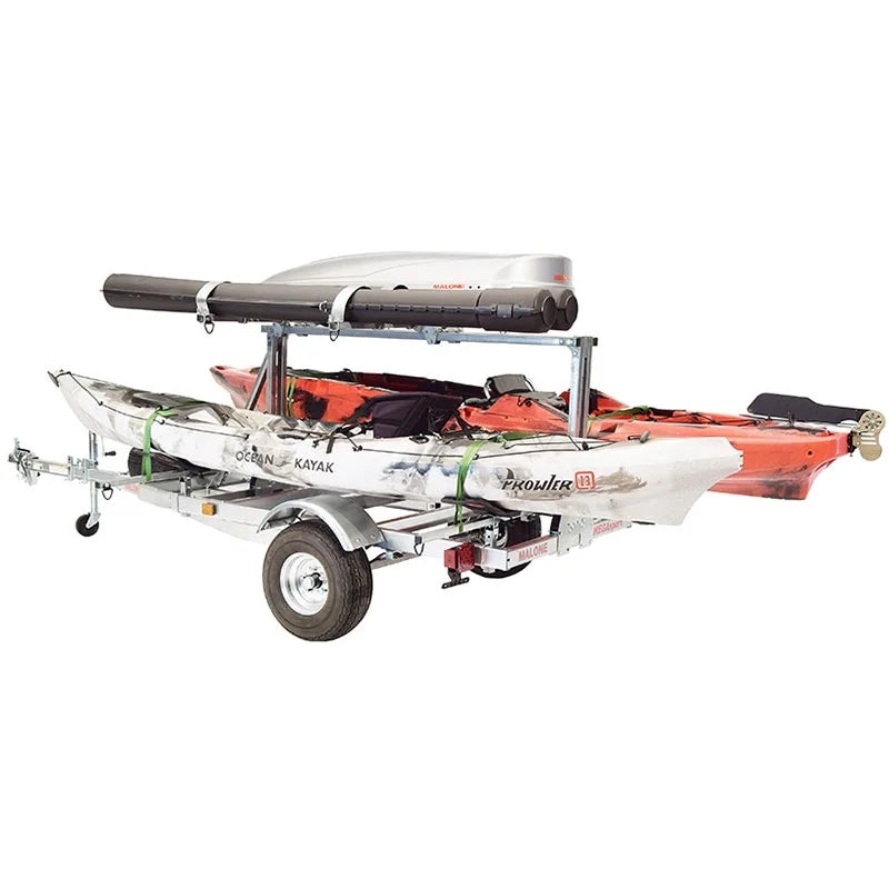 Low Bed Trailer package with Spare, MegaWings, Cargo Box, Rod Tubes K829033