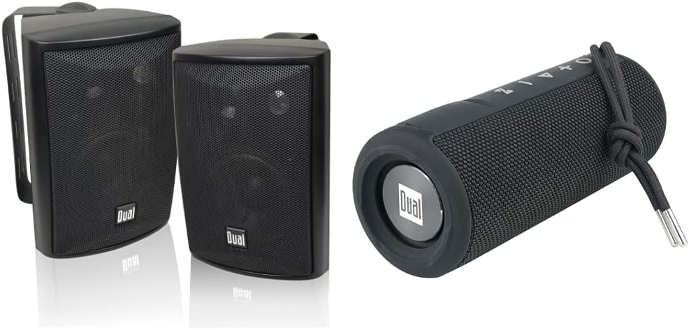 Black Micro Wireless Bluetooth 2 Channel Stereo Class-D Amplifier, 100 Watts Peak Power, Pack of 2 T588700