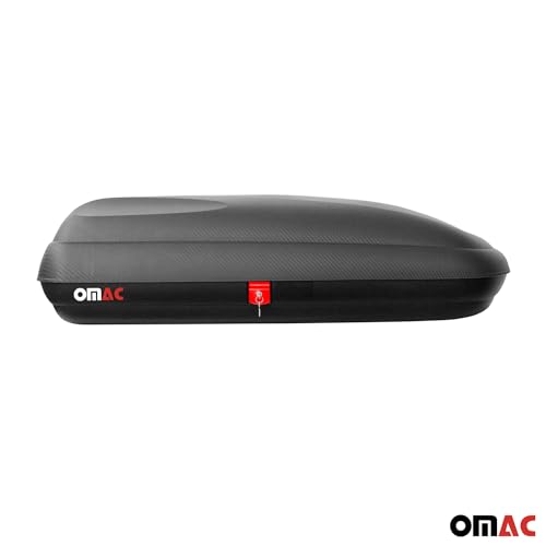 11.3 Cubic Feet Carbon Fiber Textured Car Rooftop Cargo Box V3004