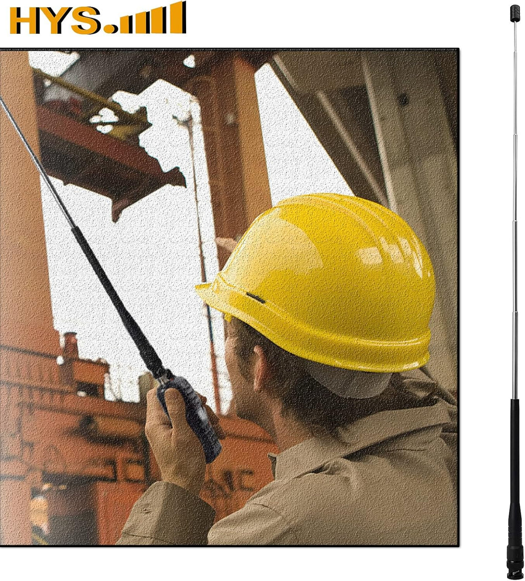 Telescopic Dual-Band VHF 144/UHF 430MHz Retractable Rod Antenna W537