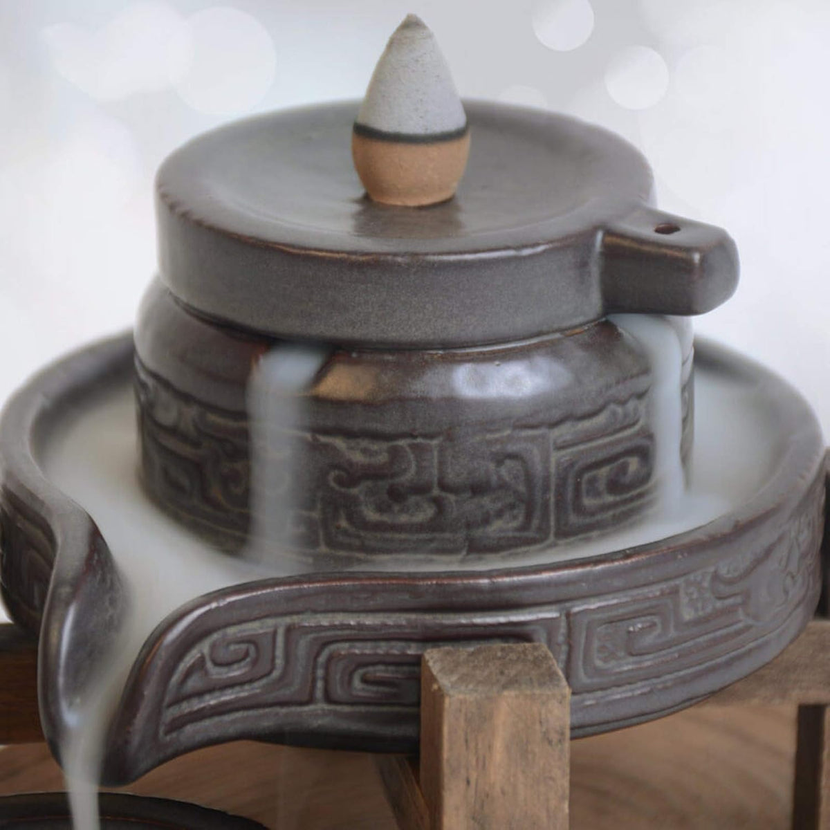 Handmade Ceramic Backflow Incense Burner V926264