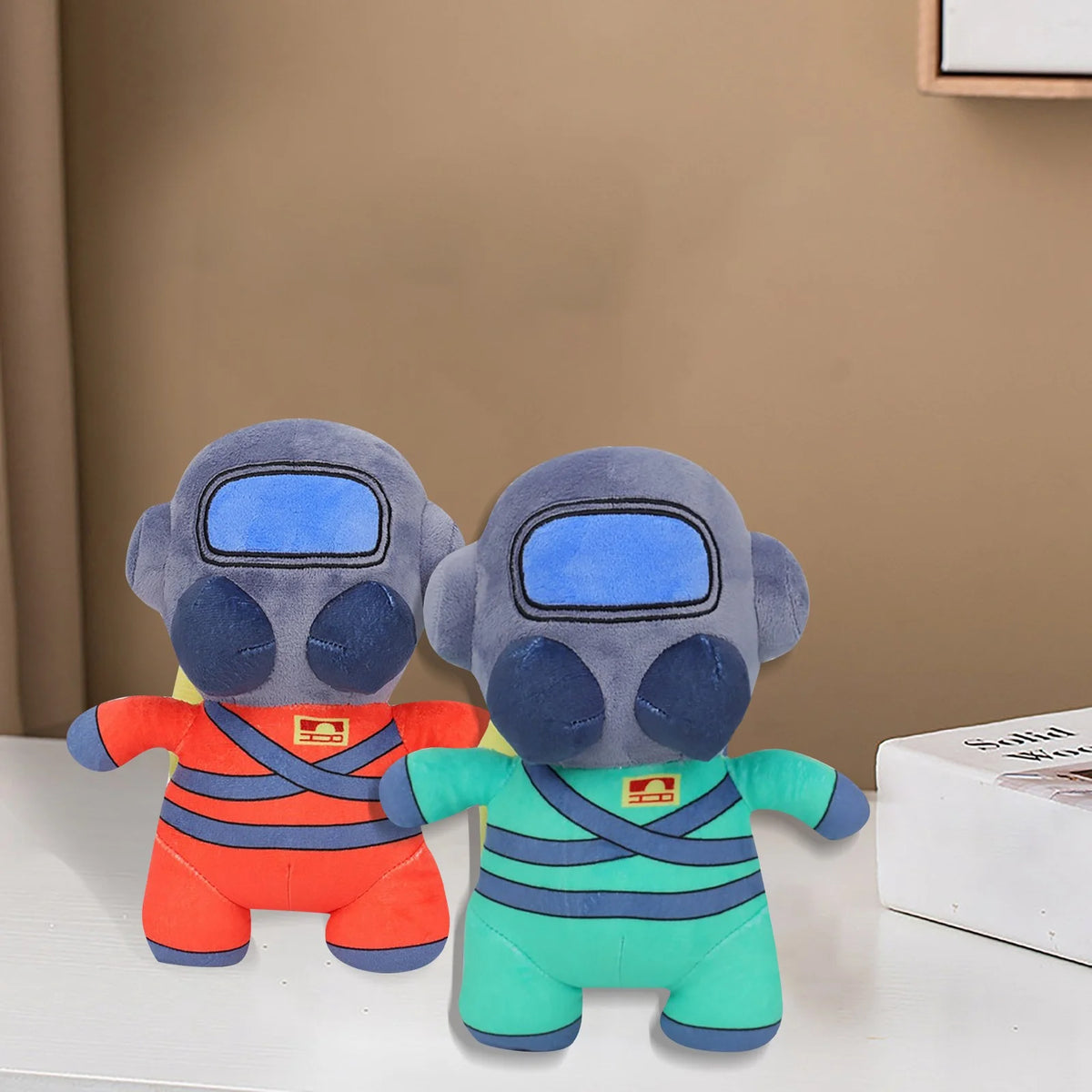 Lethal Company Plush Employee Plush Dolls 9.8" Stuffed Animal Figure Dolls - 3Pcs H9405