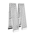Aluminum 10' Arched Dual Runner Folding ATV Ramps R9111