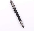 Titanium Tactical Pen with Glass Breaker Tool, Bolt Action Pen in Carbon Fiber barrel V270