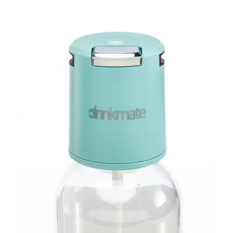 Sparkling Water Soda Maker Machine with 3 60L CO2 Cartridge, 1L and 0.5L Bottles B567151