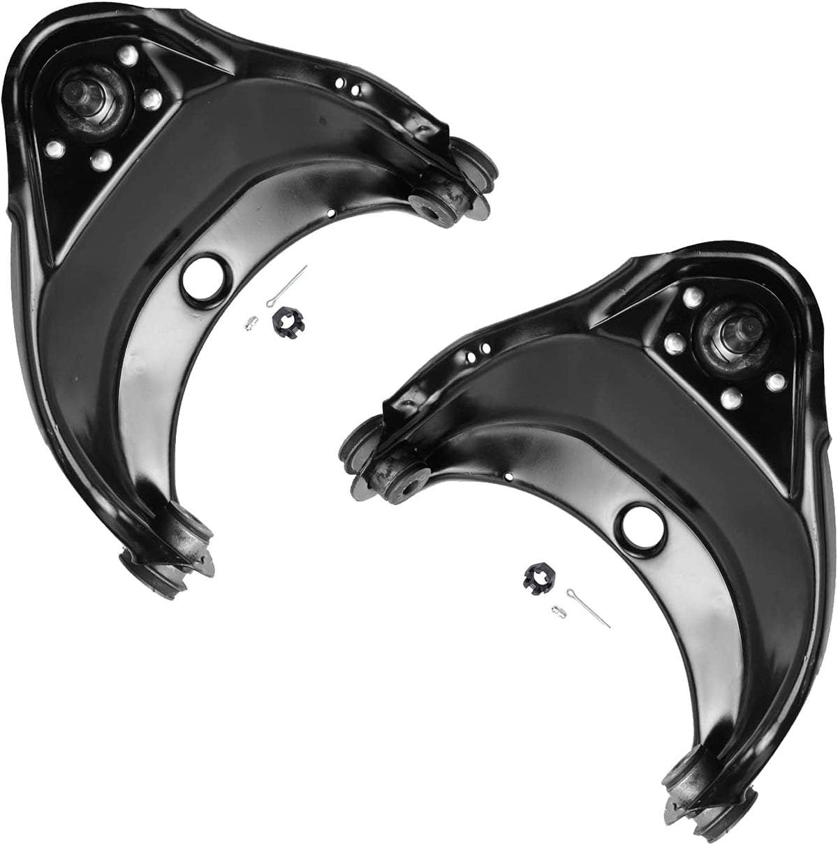 Front Upper Control Arms with Ball Joints and Sway Bars 6pc Set H532
