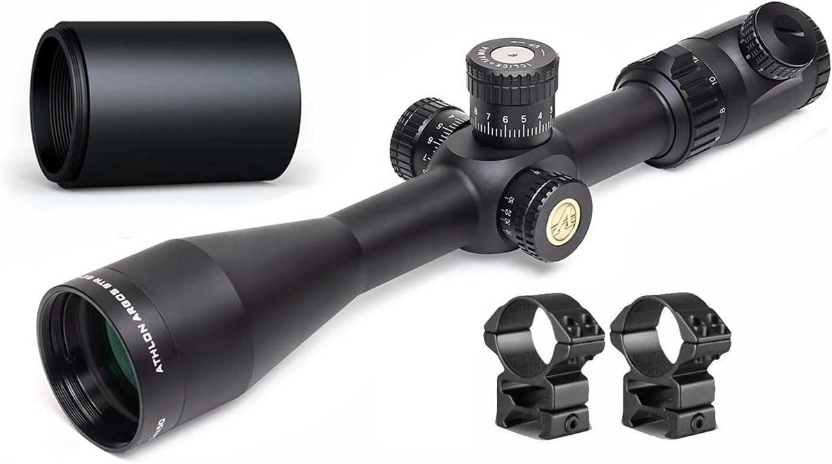 6-24X50 First Focal Plane Riflescope with Sunshade and Rings F793303