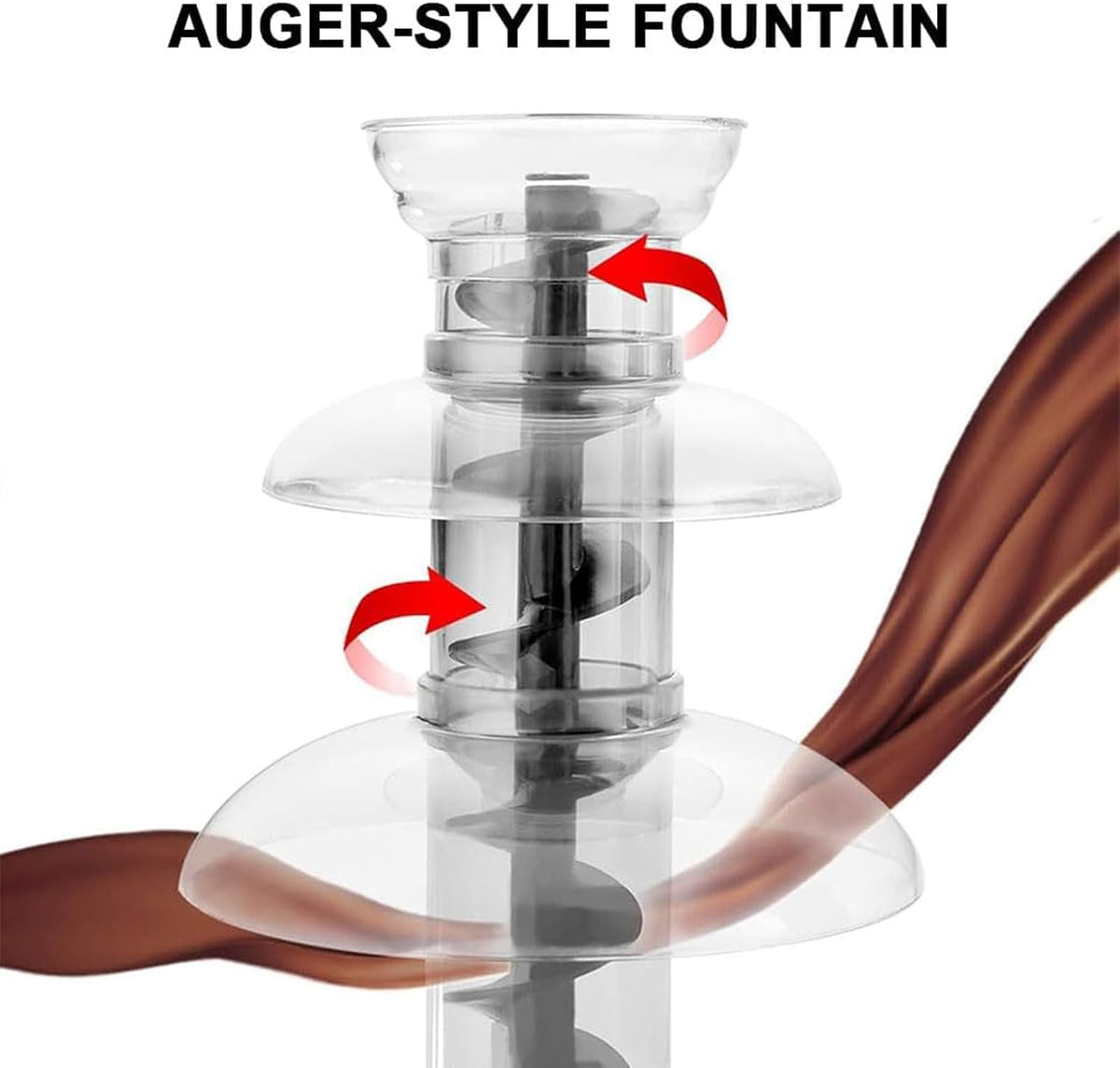 3 Tier Stainless Steel Electric Chocolate Fountain R88531