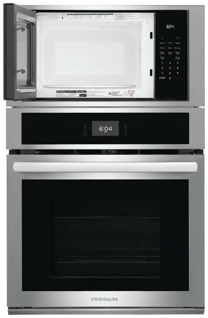 Black Electric Oven and Microwave Combo A36748