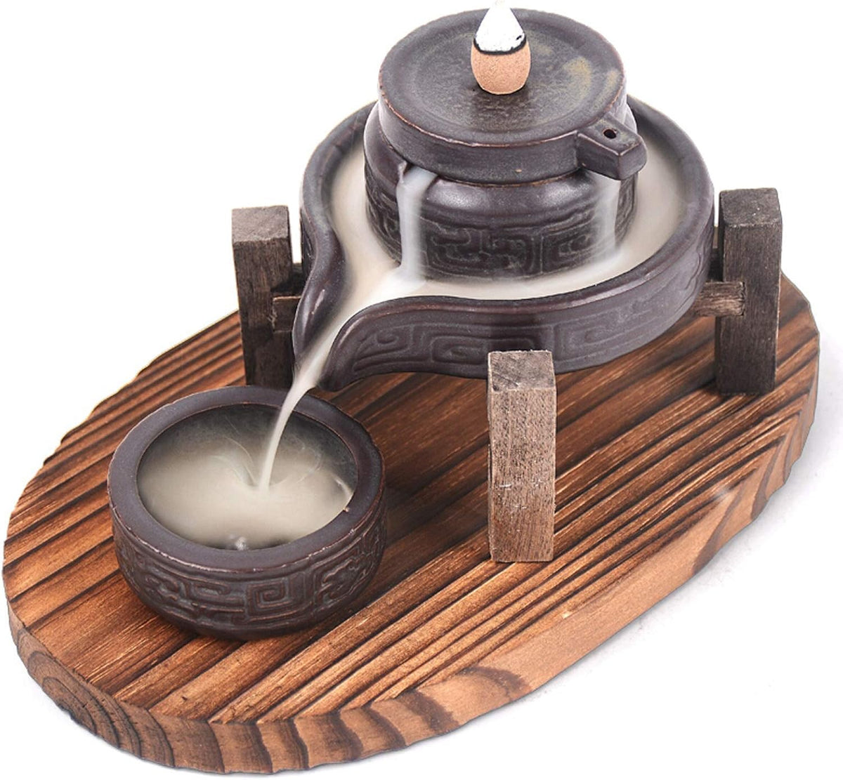 Handmade Ceramic Backflow Incense Burner V926264