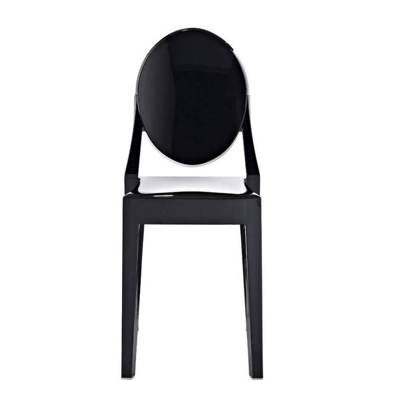 Polycarbonate Armless Chair Set of 2 S8616