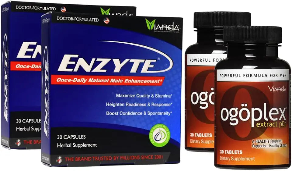 Natural Male Vitality and Prostate Urinary Health Support 2-Pack F472989