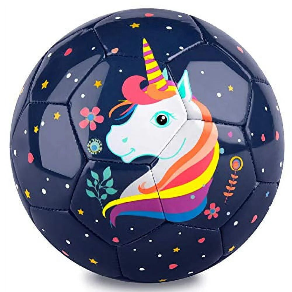 Size 3 Cartoon Soccer Ball with Pump Q196293