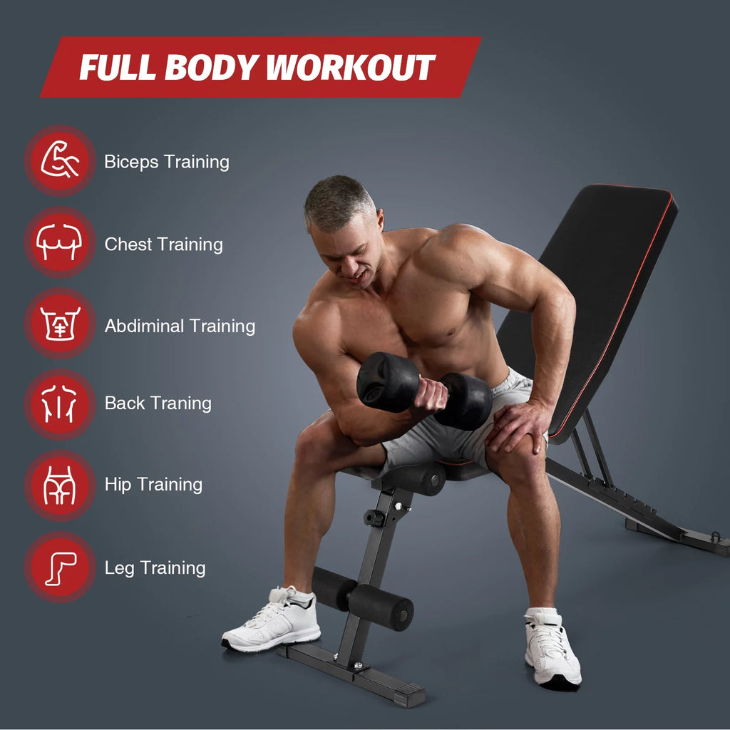 Adjustable Incline Decline Foldable Weight Bench Z632