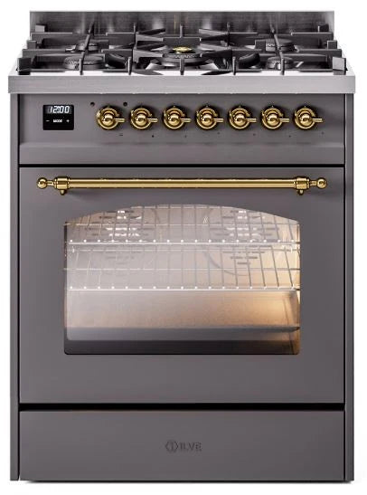 30 Dual Fuel Natural Gas Range V83481