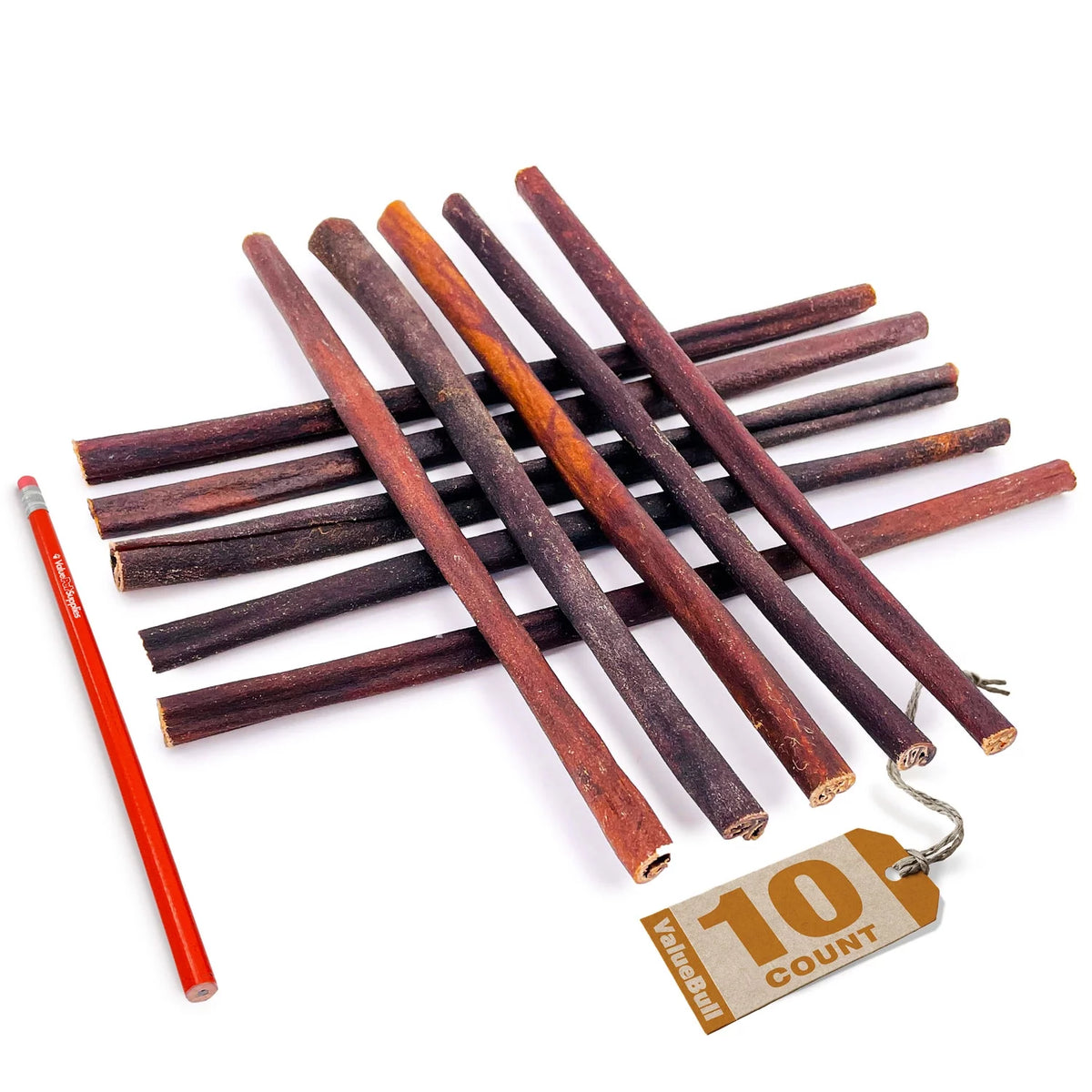 Collagen Sticks Beef Dog Chews 12 Inch 10 Count Z373136