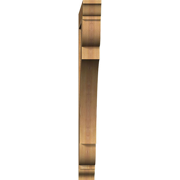 4x22W x 42x22D x 42x22H Traditional Rough Sawn Western Red Cedar Bracket D24267