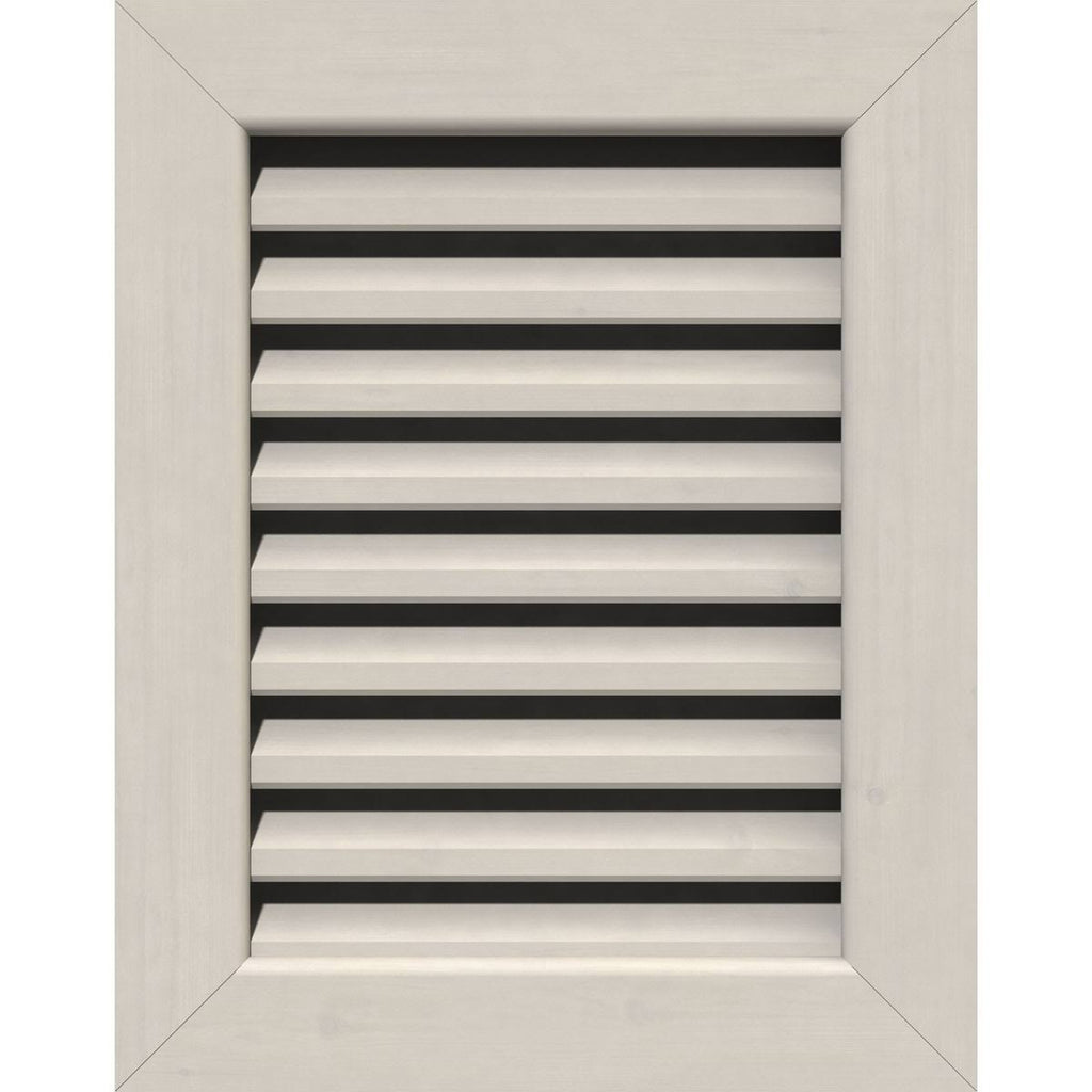 Primed Smooth Vertical Gable Vent Y7217