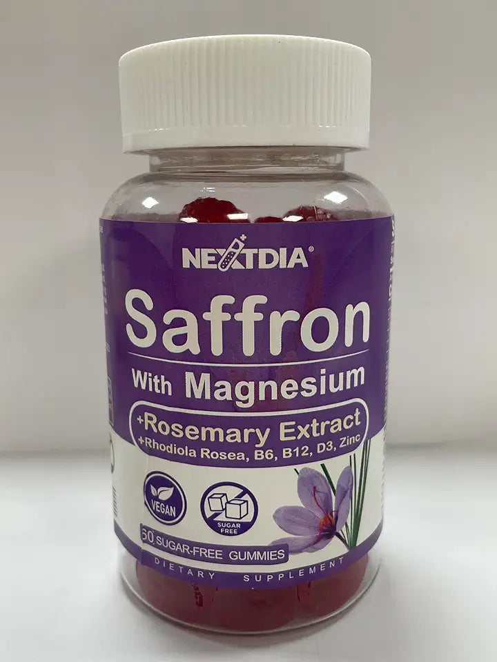 2 Pack Vitamin B Complex Gummies + Saffron Magnesium Gummies Z9099