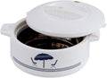 2.5-Liter Stainless Steel Insulated Casserole Food Warmer/Cooler V625461