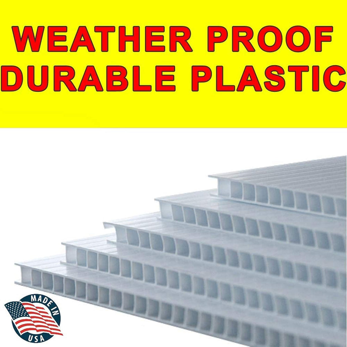 Pressure Washing Yard Signs 18"x12" Single Sided Print Glossy UV-Ink Pack of 2 S391874