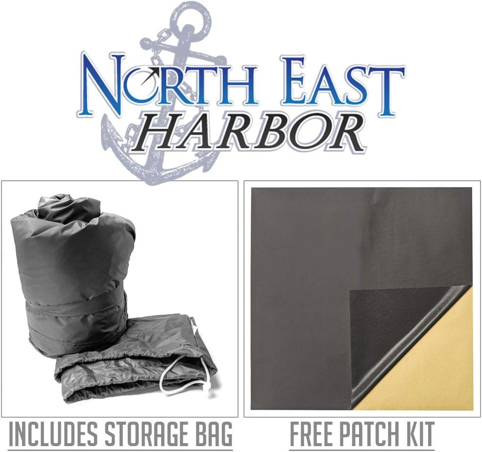 Truck Bed Camper Storage Cover, 300D Polyester, Gray, 96" L x 102" W x 85" H X9790