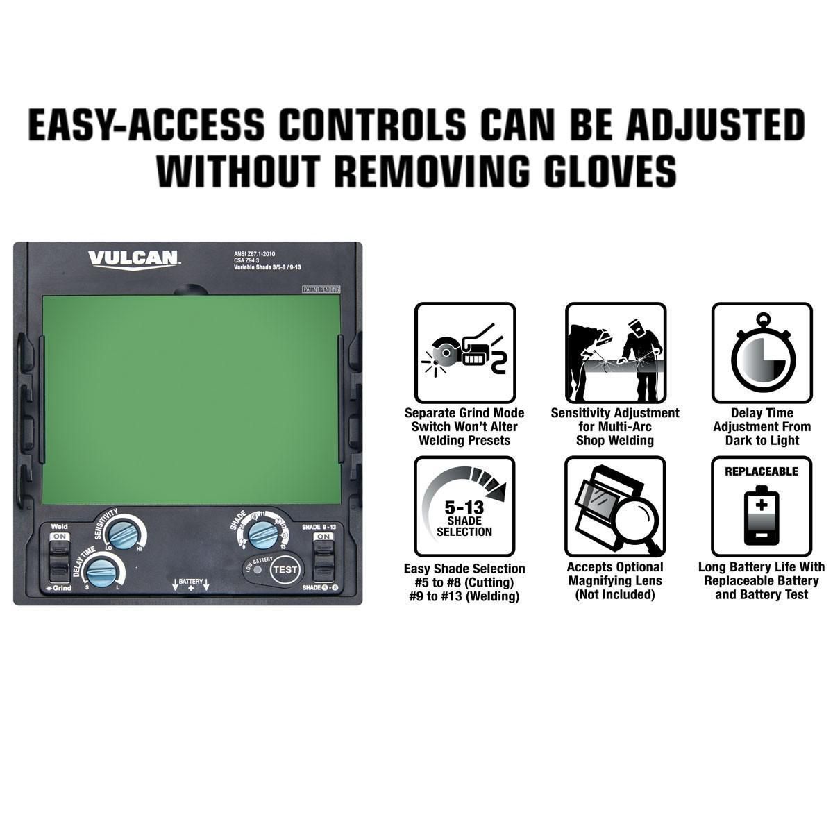 Auto-Darkening Welding Helmet A321139