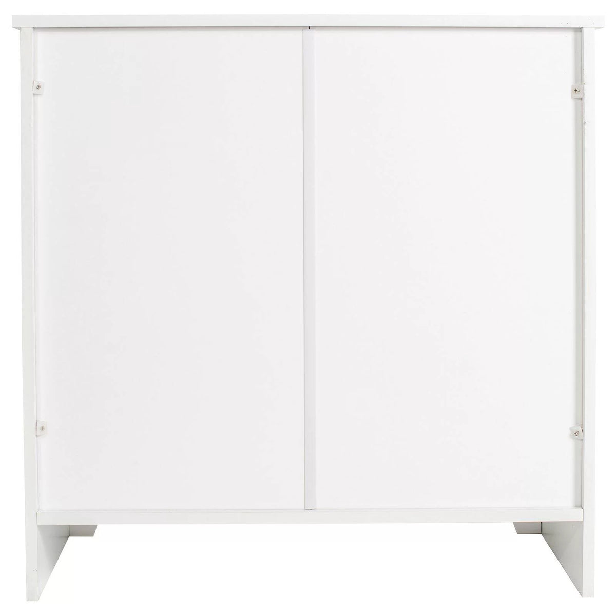 White Double Door Cabinet Q8599