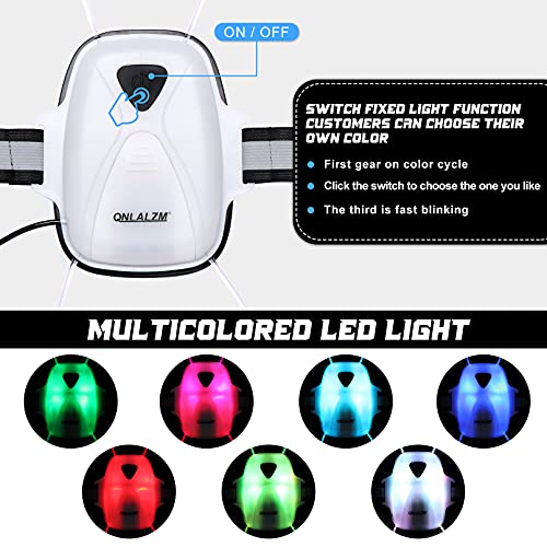 Rechargeable USB LED Reflective Vest for Running B4204