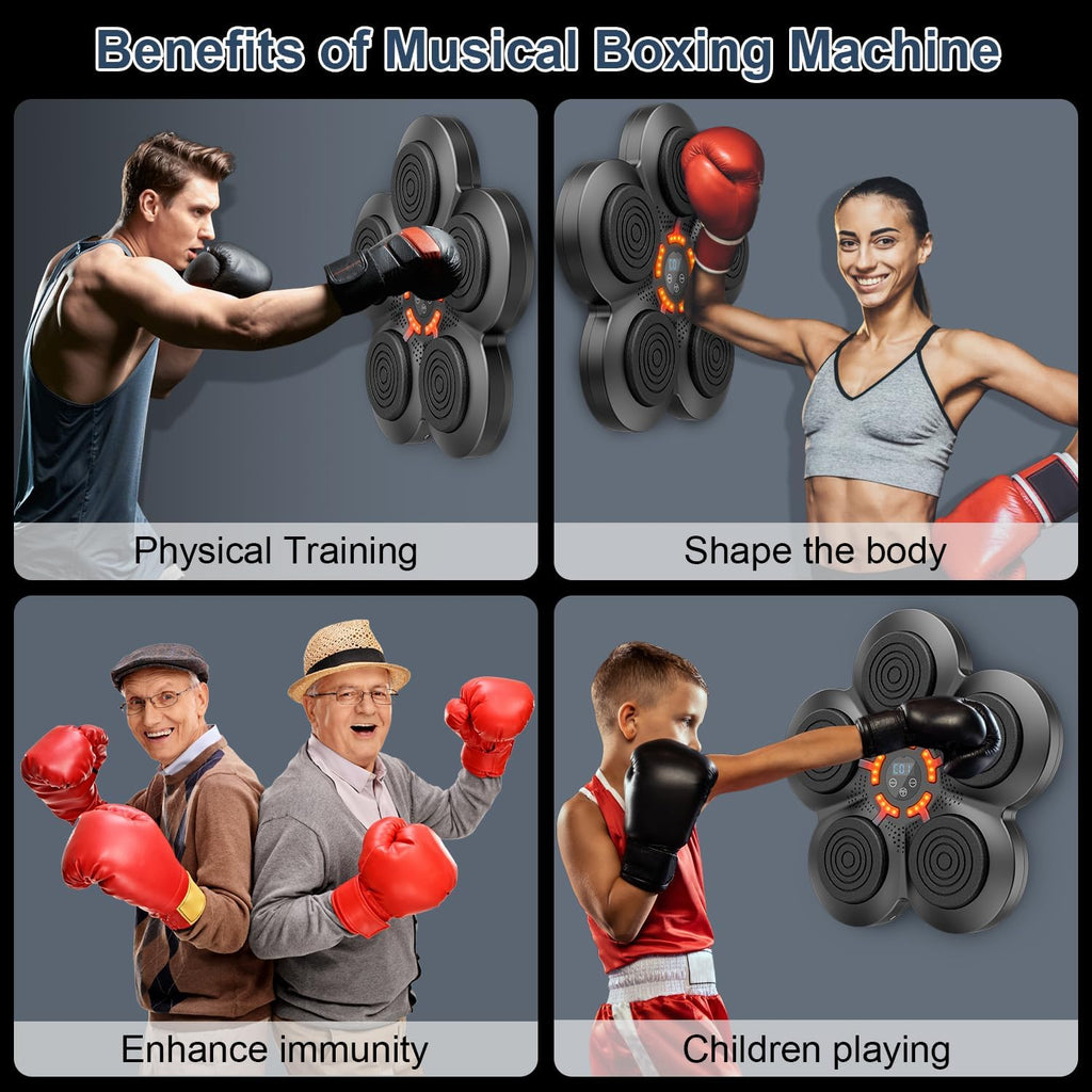 Boxing Training Target Wall Mount React Exercise Machine J95557
