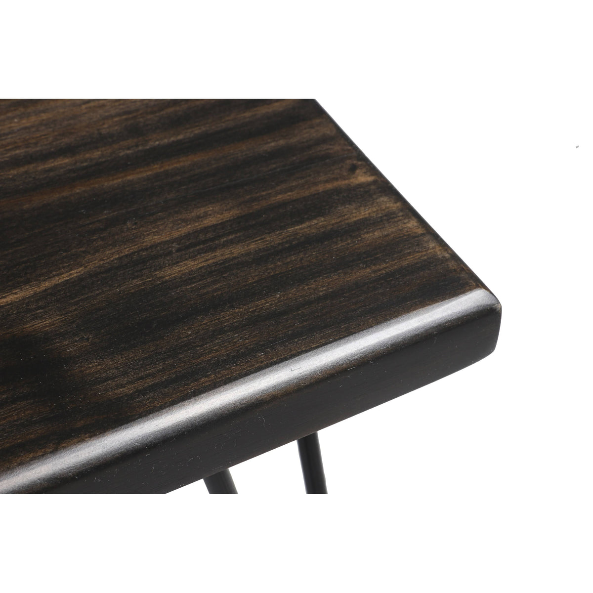 Weathered Gray Wood Bench R20217