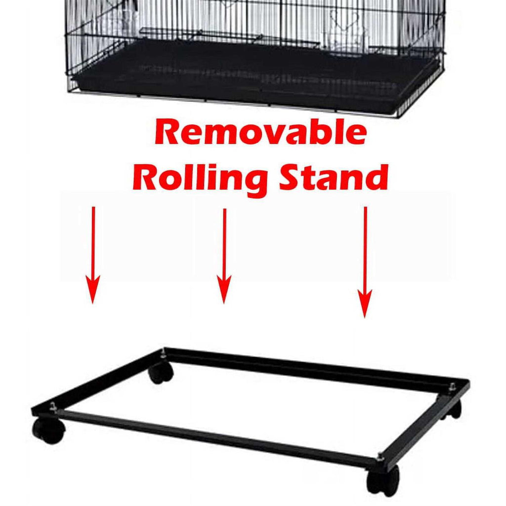 55 Extra Large Rolling Stand Cage for Ferret Chinchilla Sugar Glider Rats N204