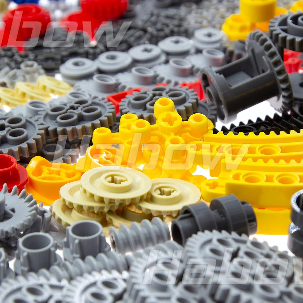 233pcs Technic Gears Axle Pin Connector Cam Worm Cogs Steering Parts Differential Engine Kit B138437