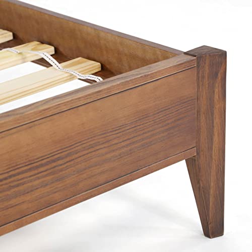 Queen Size Solid Wood Platform Bed Y39813