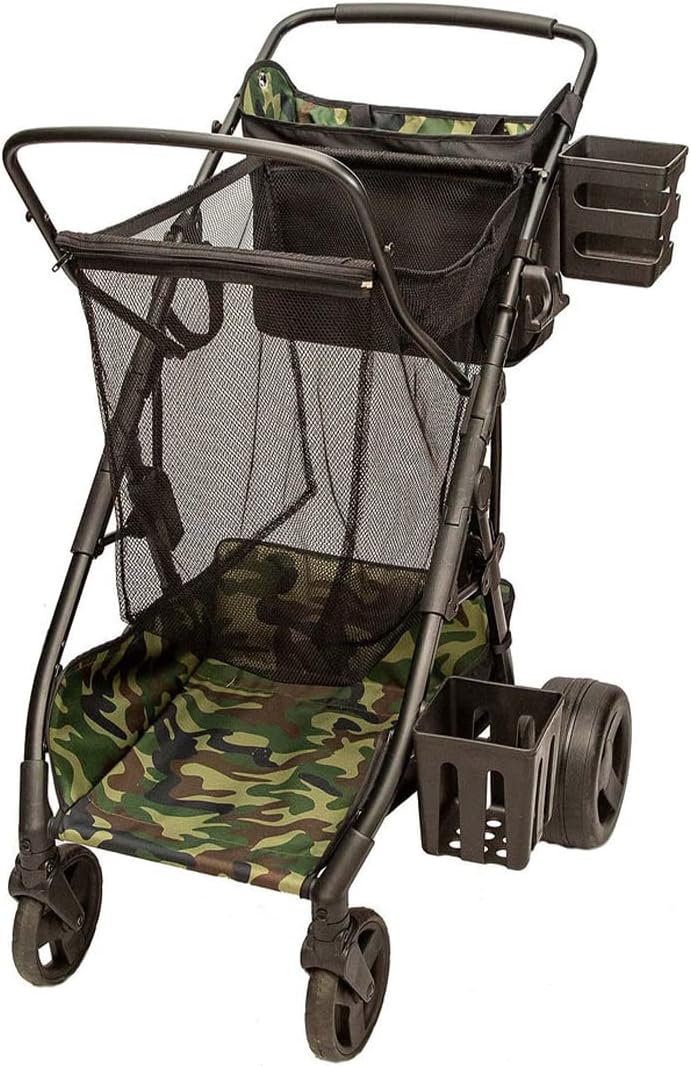 Compact Collapsible Fishing Cart with Oversized Wheels T549