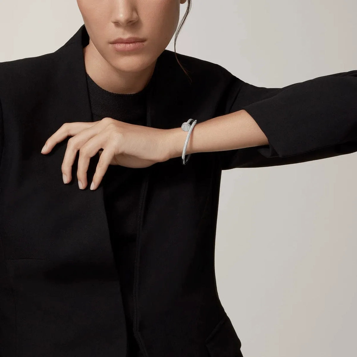 Bracelet With Full Diamond Paved H67169