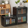 Collapsible Storage Bins with Lids, 19 gal Folding Storage Box, 3 Pack P6215