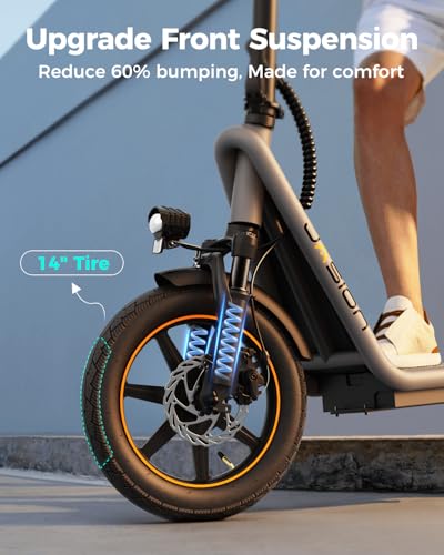 Electric Scooter with Seat, Front Suspension, Turn Signal C302