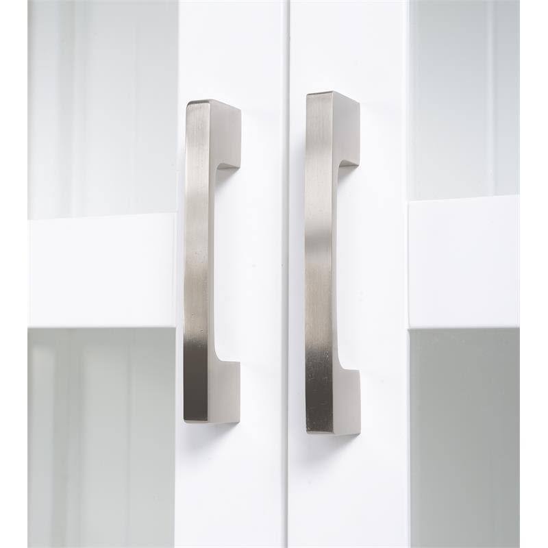 White Contemporary Wood Display Cabinet P933810