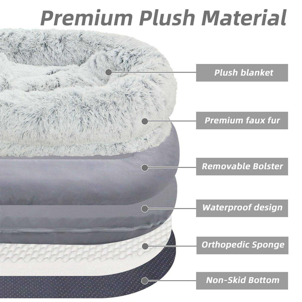Orthopedic Washable Human Dog Bed Q30598