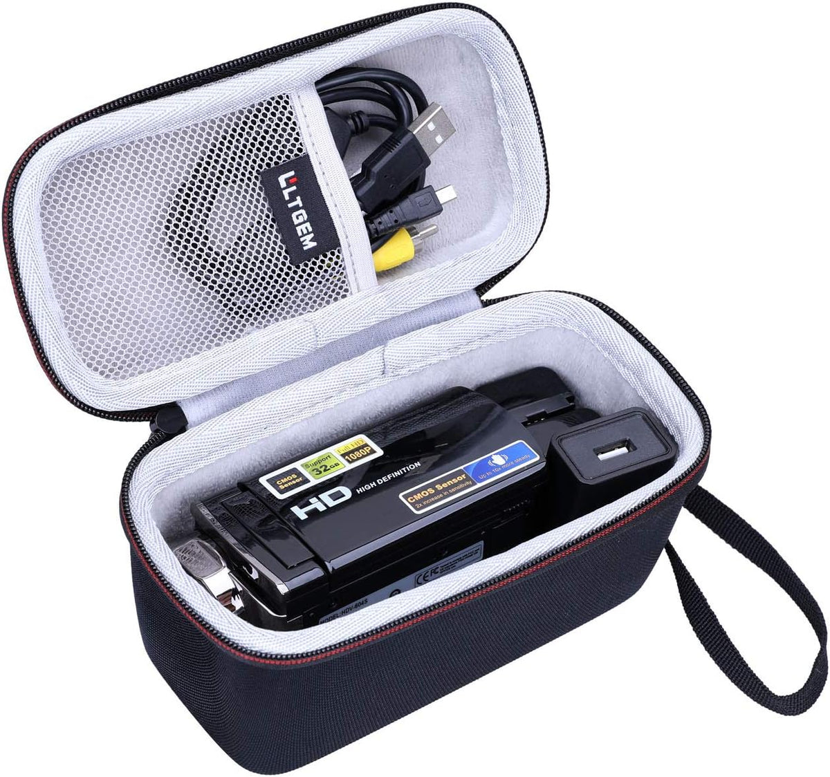EVA Hard Case for Video Camera Camcorder V324