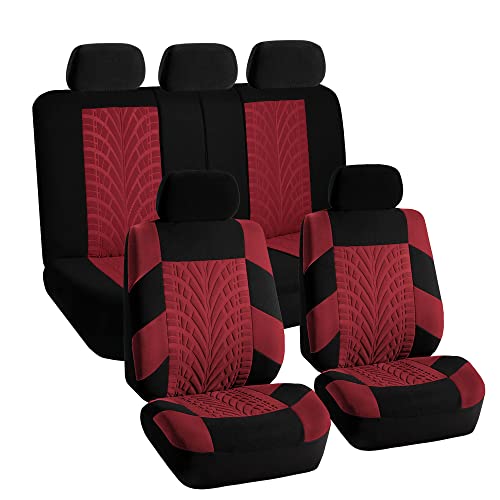 Gray Cloth Full Set Car Seat Covers Z808