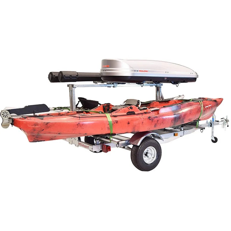Low Bed Trailer package with Spare, MegaWings, Cargo Box, Rod Tubes K829033