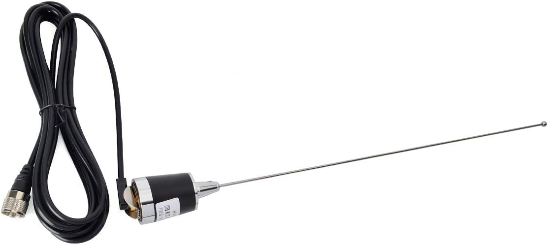 NMO Dual Band 144/430MHz Antenna with 13ft RG58 Coax Cable, Pack of 2 U707